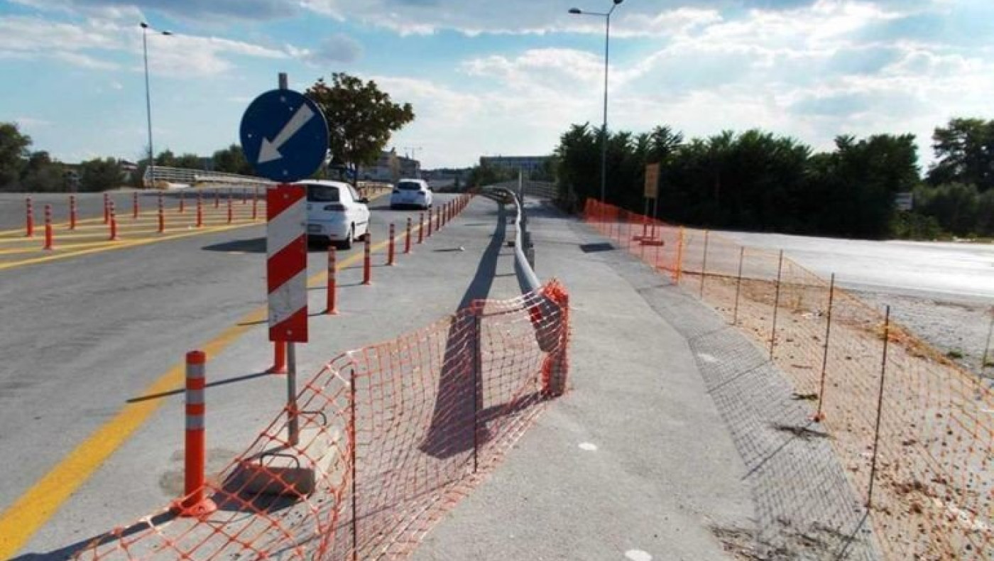 Εργασίες από σήμερα στη 2η Εθνική Οδό Θεσσαλονίκης-Έδεσσας