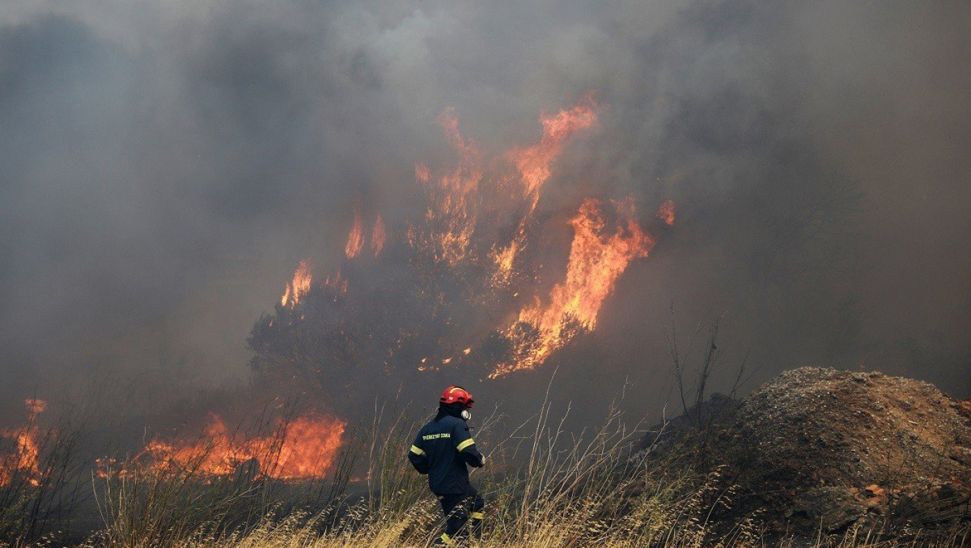 Υψηλός κίνδυνος εκδήλωσης πυρκαγιάς σήμερα στη Χαλκιδική