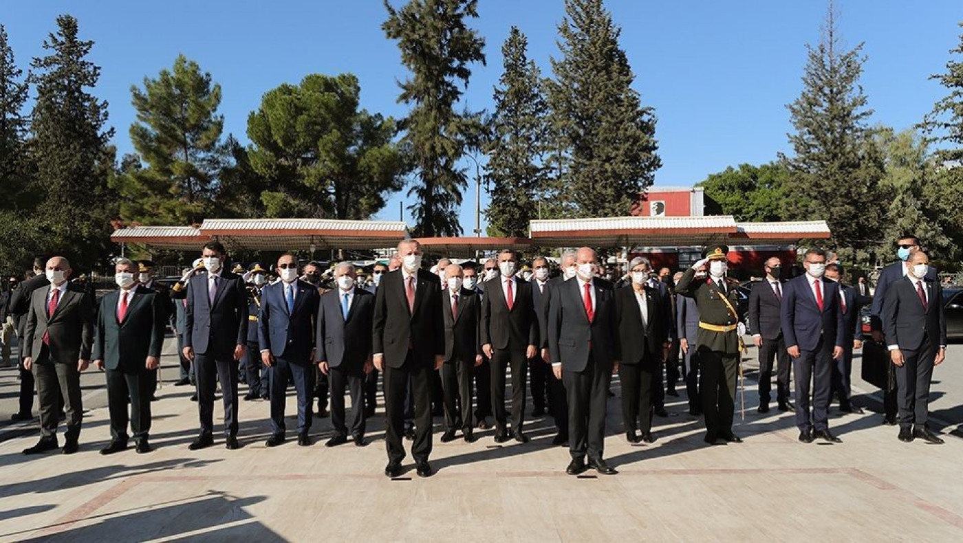Πρόκληση Ερντογάν από την Αμμόχωστο: Υπέρ της λύσης δύο κρατών, θύματα οι Τουρκοκύπριοι