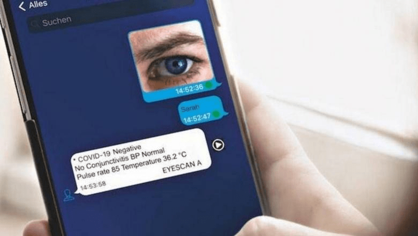Επαναστατικό app ανιχνεύει τον κορωνοϊό από το... μάτι