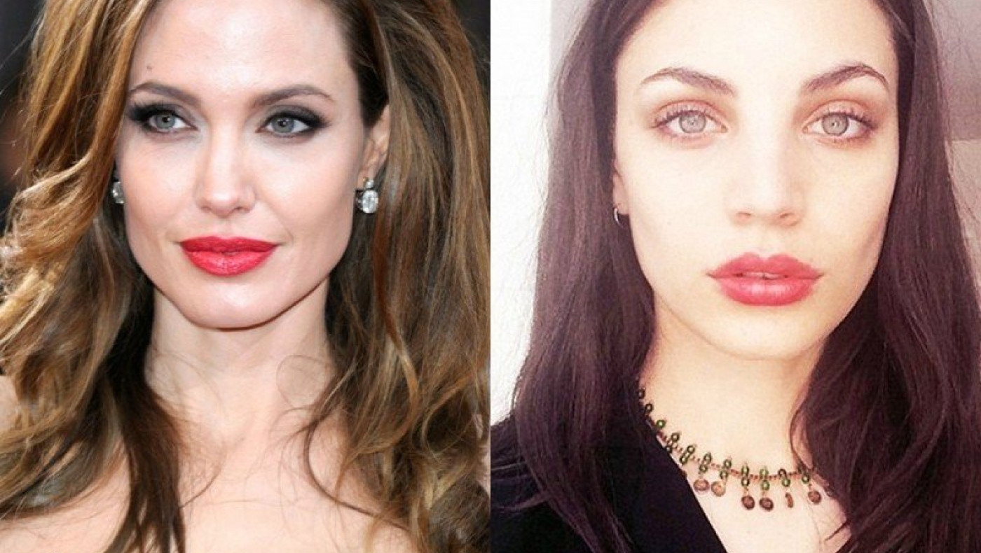 Angelina Jolie: Είναι αυτή η σωσίας της;