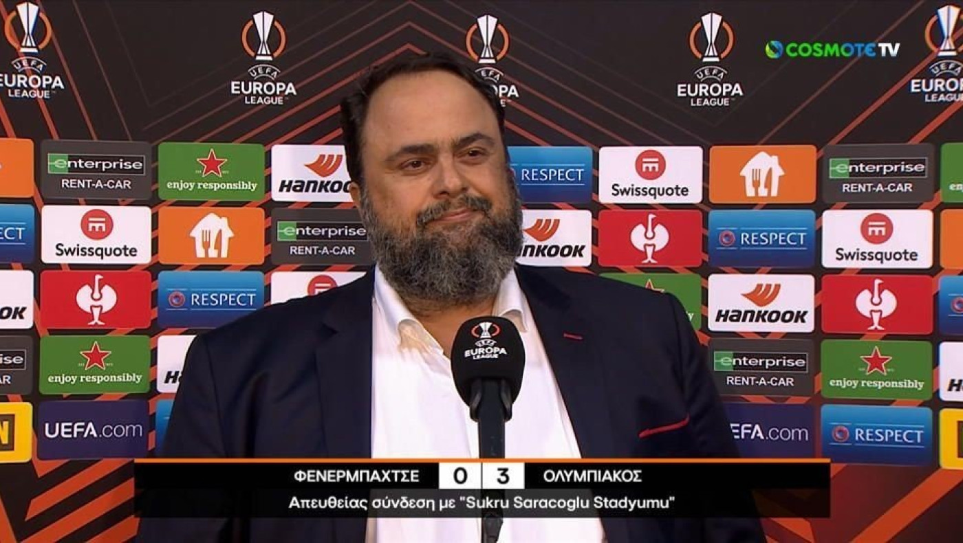 Μαρινάκης: «Όπως είπα και στα παιδιά, Ελλάδα - θρύλος - θρησκεία μέσα στην Τουρκία»