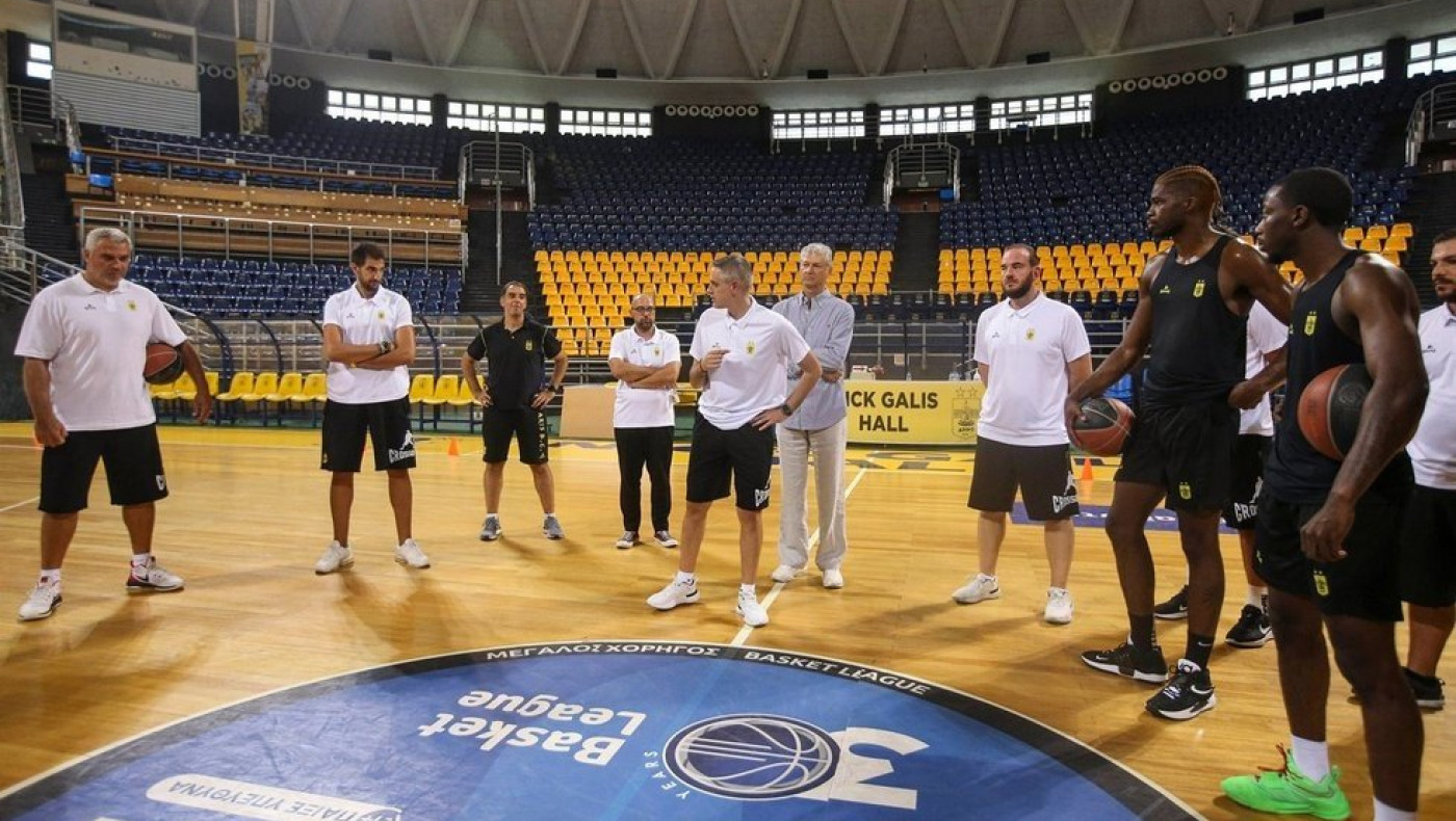 Μπάσκετ - Άρης: Προπονήσεις με φόντο το πρώτο φιλικό