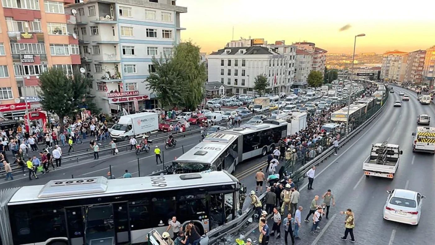 Τουρκία: Σχεδόν 100 τραυματίες από καραμπόλα 4 λεωφορείων στην Κωνσταντινούπολη