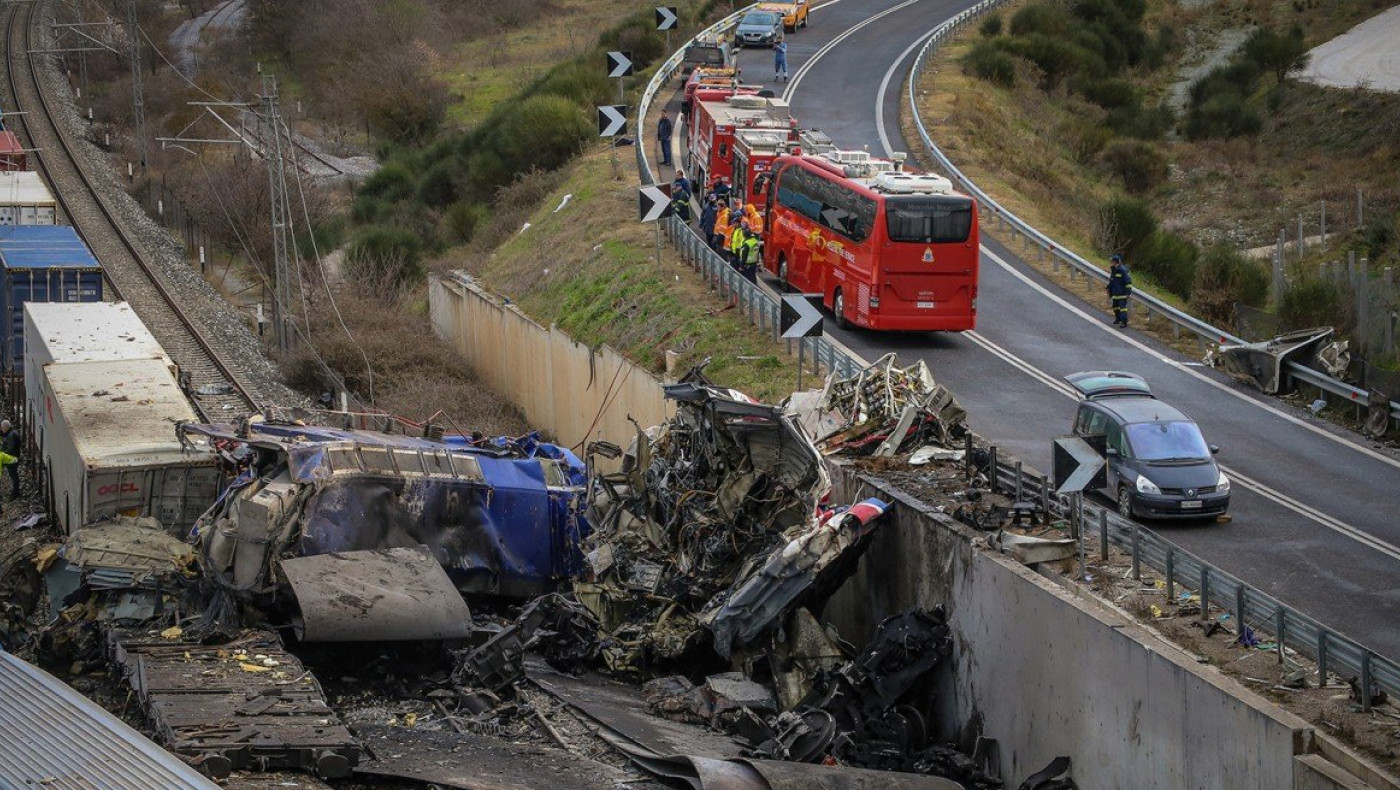 Δυστύχημα στα Τέμπη: Συλλυπητήρια από Τουρκία για τη φονική σύγκρουση των τρένων