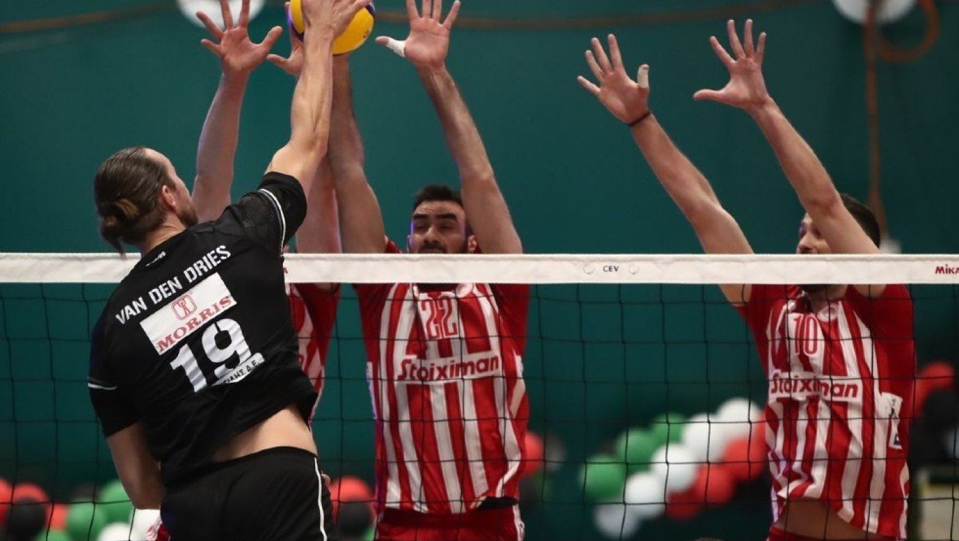 LIVE STREAMING: Η πρώτη μονομαχία Ολυμπιακού και ΠΑΟΚ στους τελικούς της Volley League