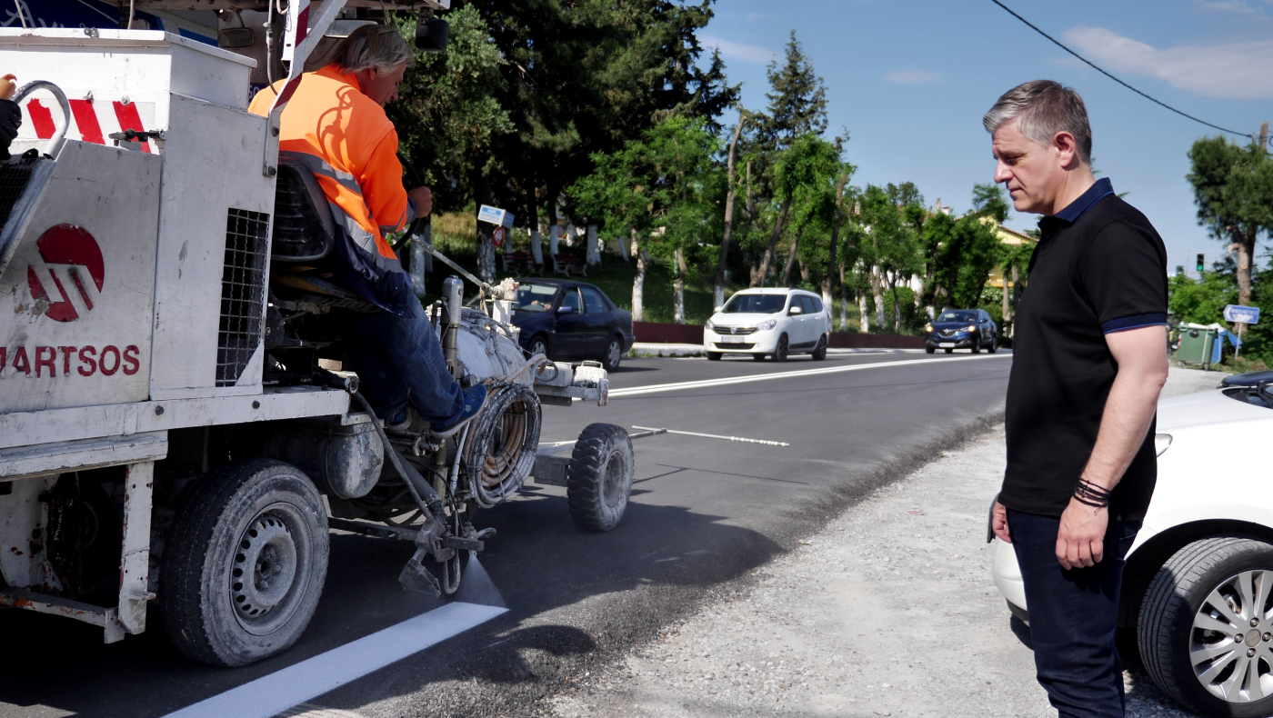 Θεσσαλονίκη: Παραδίδεται στην κυκλοφορία η οδός Περαίας-Μηχανιώνας μετά την ανακατασκευή της