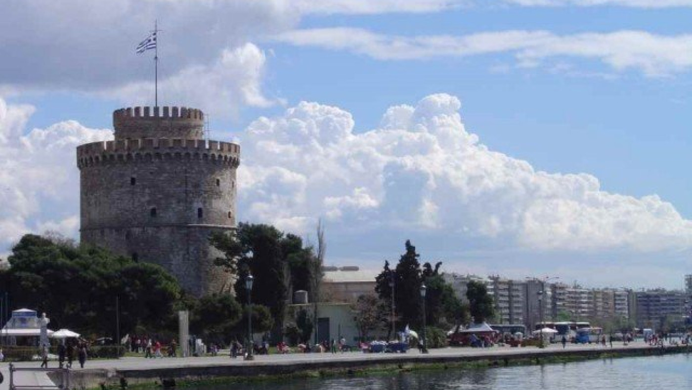 O καιρός σήμερα (8/4)  στην  πόλη της Θεσσαλονίκης