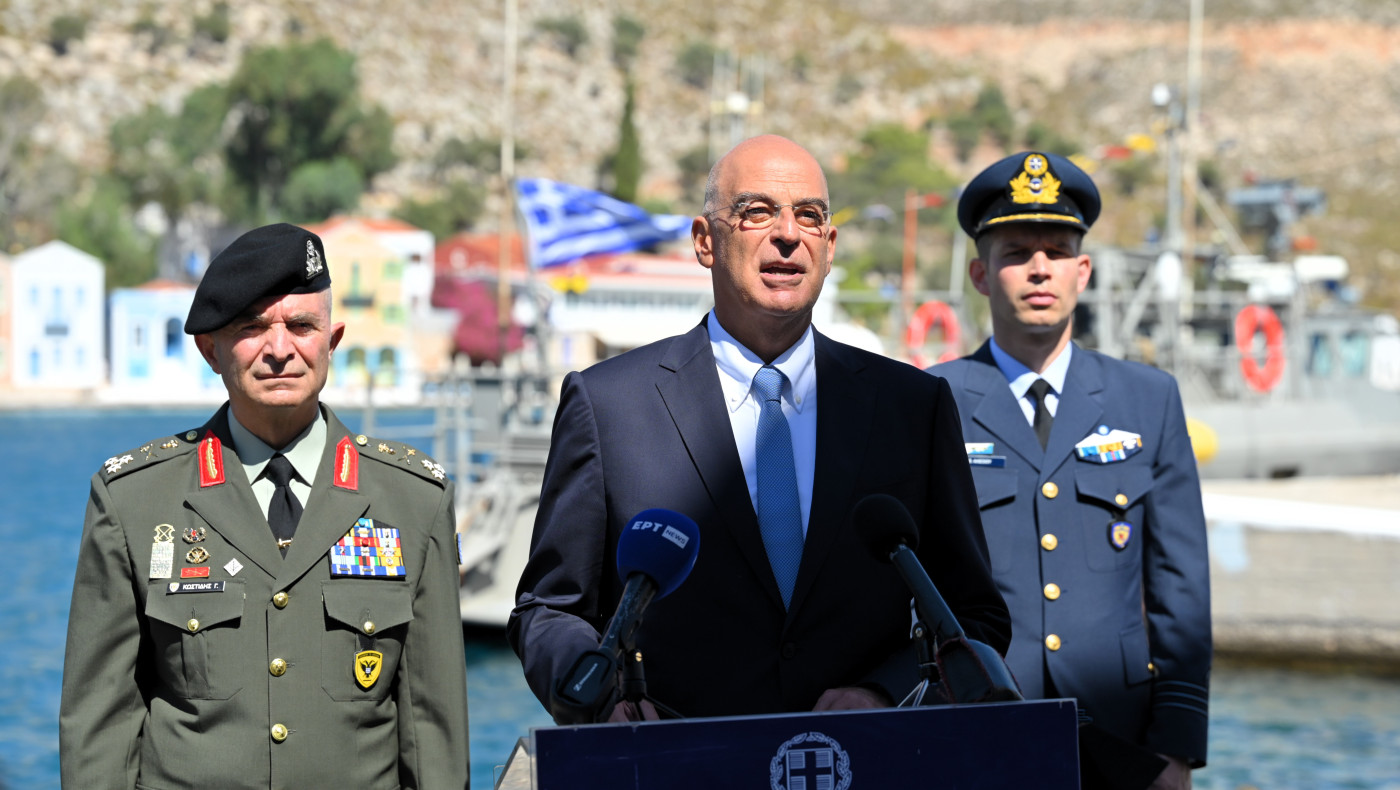 «Παρών» στην καθέλκυση των belharra ο Δένδιας - Η σημασία τους για την Ελλάδα