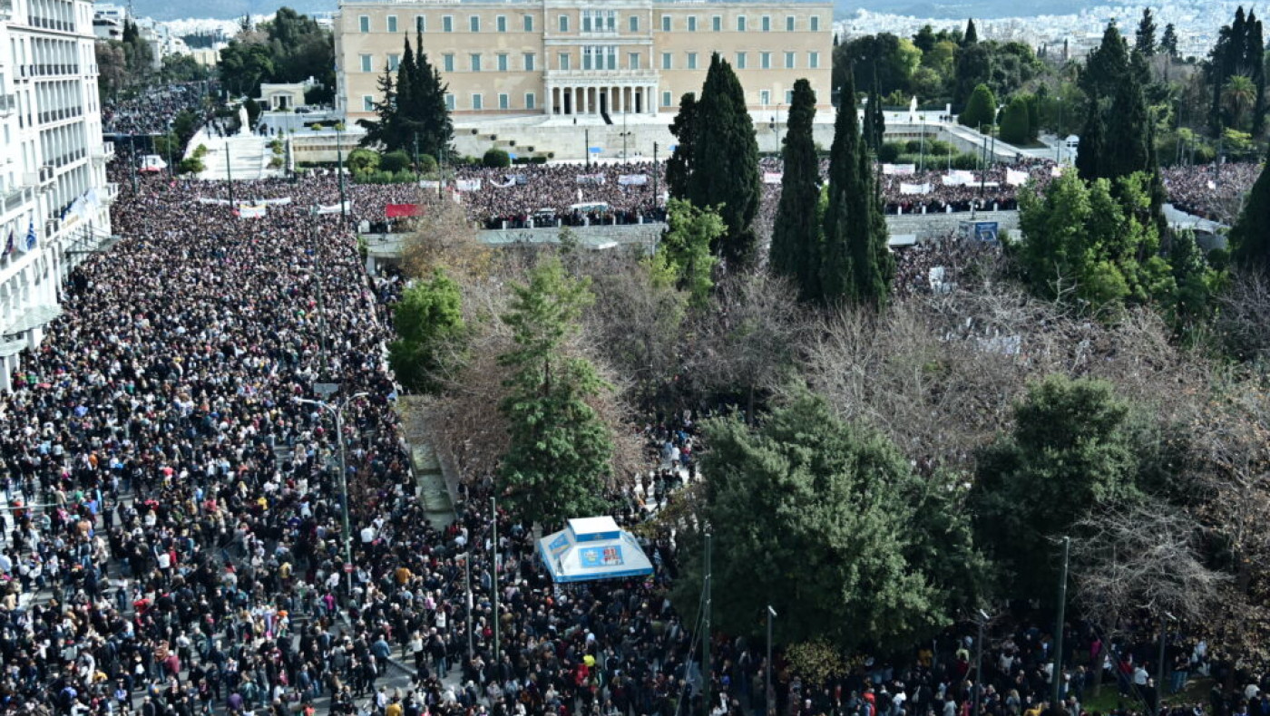 Εργαζόμενοι ΕΡΤ: «Υποβαθμίστηκαν με ακραίο τρόπο οι διαδηλώσεις για τα Τέμπη»