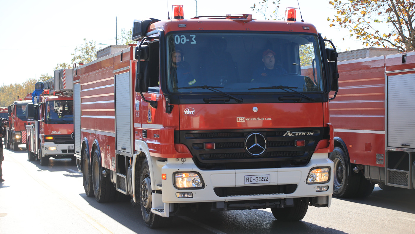 Θεσσαλονίκη: Στις φλόγες όχημα μετά την έξοδο Επταπυργίου - Μεγάλο μποτιλιάρισμα