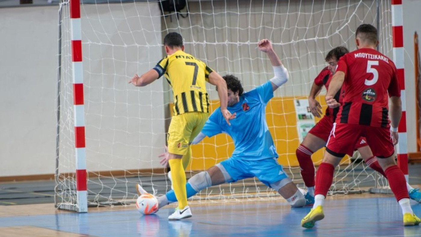 Futsal Super League: Εντυπωσιακή νίκη του ΠΑΟΚ επί των Θρακομακεδόνων –Ηττα της ΑΕΚ