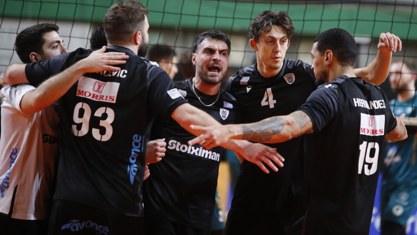 Volley League: LIVE ο τρίτος ημιτελικός του ΠΑΟΚ κόντρα στον Μίλωνα (3-1 σετ)