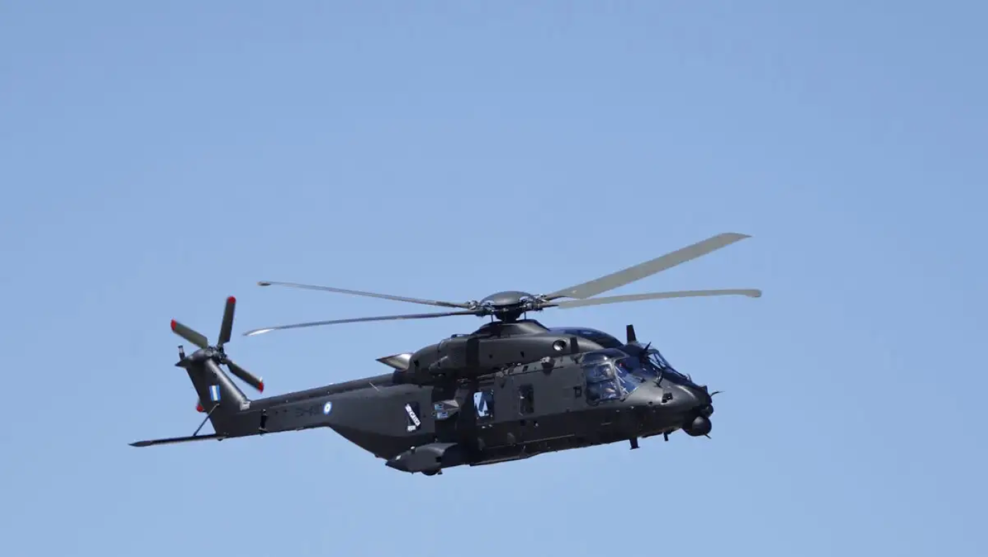 Πολεμική Αεροπορία: Σε... ελιά προσγειώθηκε το ελικόπτερο στην Κρήτη