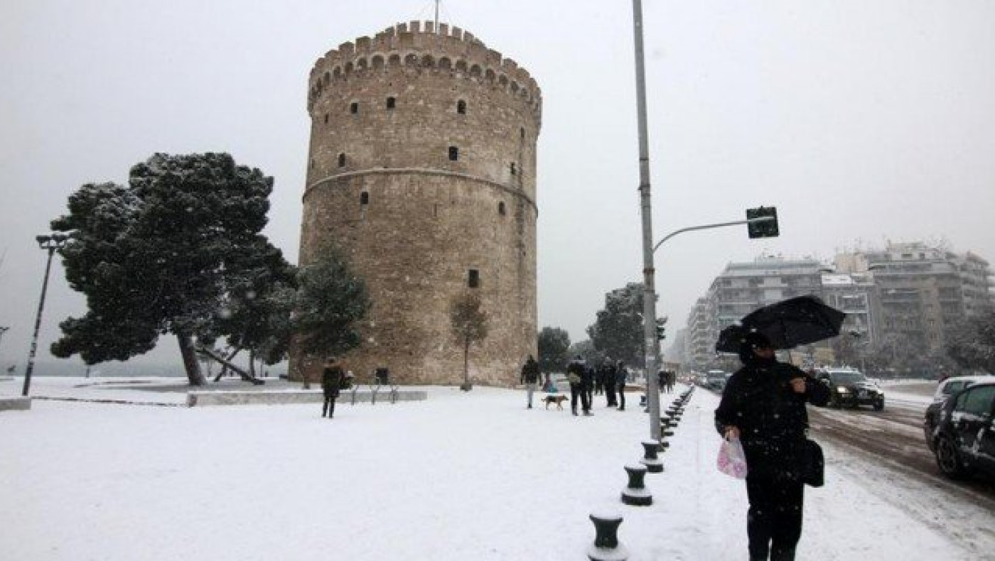 Ο καιρός την Κυριακή (6/1) στη         Θεσσαλονίκη