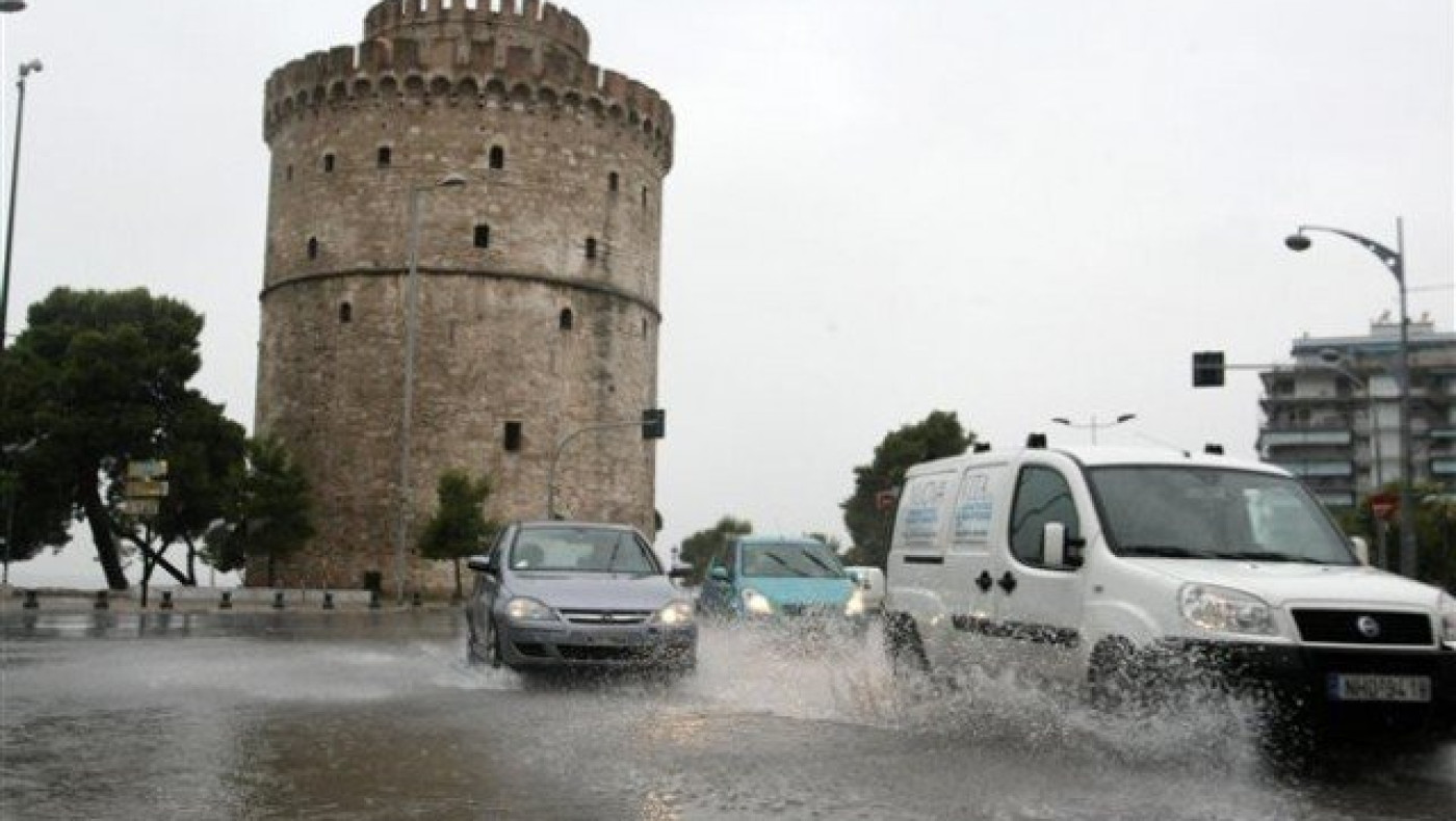 Ο καιρός την Κυριακή (5/5)         στη Θεσσαλονίκη