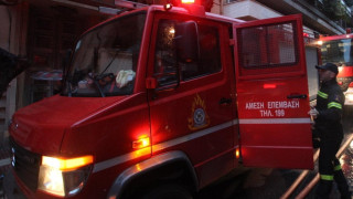 Θεσσαλονίκη: Μεγάλη φωτιά σε διαμέρισμα
