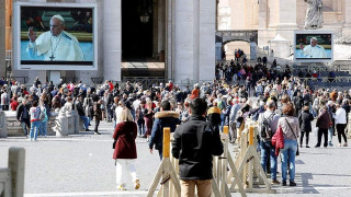 Μέσω ίντερνετ το κήρυγμα του Πάπα