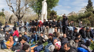 Στην Αριστοτέλους πρόσφυγες από το κέντρο φιλοξενίας των Διαβατών
