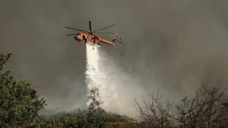 Σέρρες: Πυρκαγιά στο Μενοίκιο Όρος μετά από πτώση κεραυνού