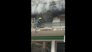 Θεσσαλονίκη: Πυρκαγιά σε διαμέρισμα στη Λεωφόρο Στρατού-Απεγκλωβίστηκαν ένοικοι