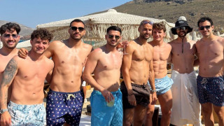 Μύκονος: Bachelor party για τον Βαγγέλη Παυλίδη με έντονο «άρωμα» από... ΠΑΟΚ